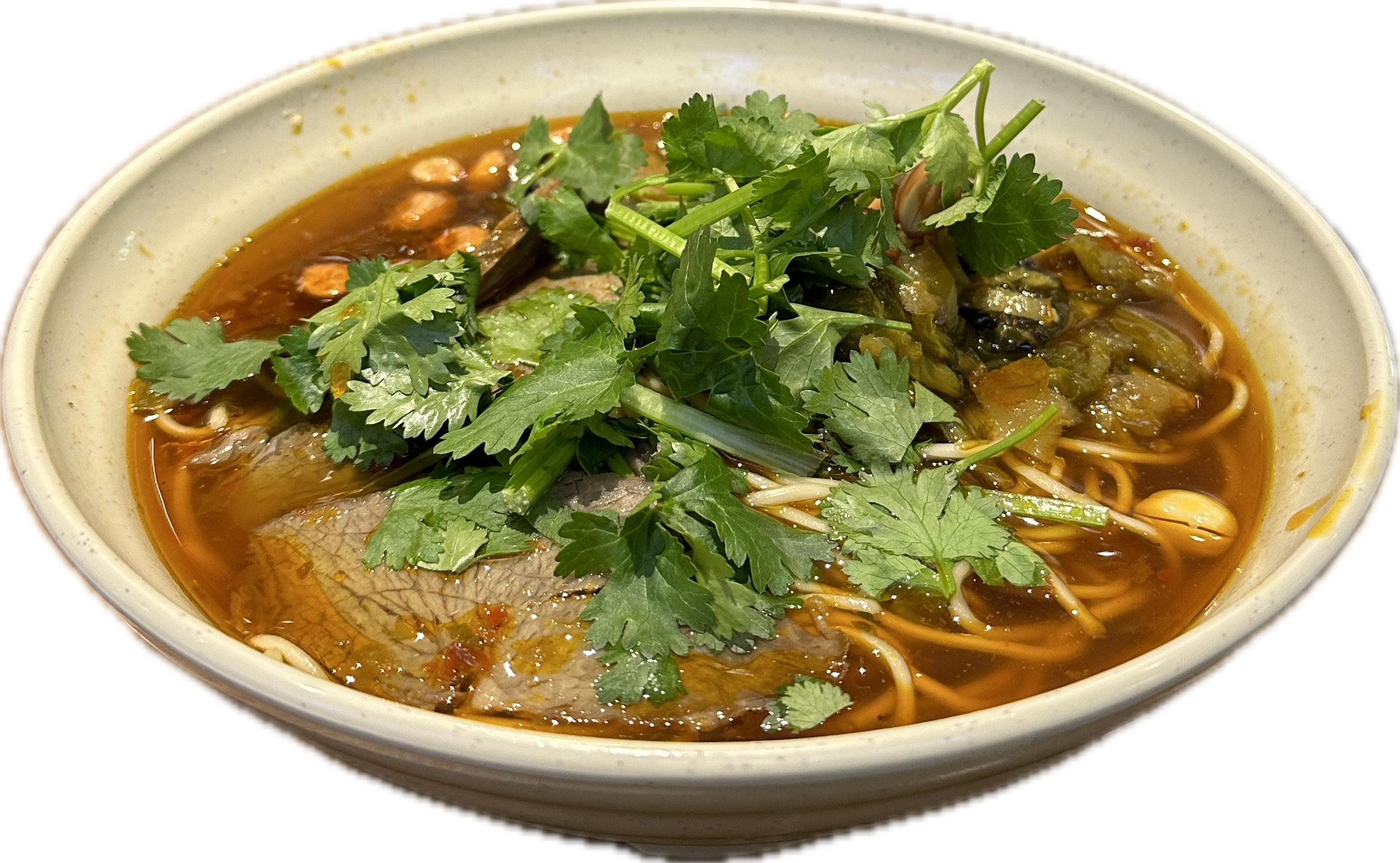 A bowl of Chongqing xiaomian noodles