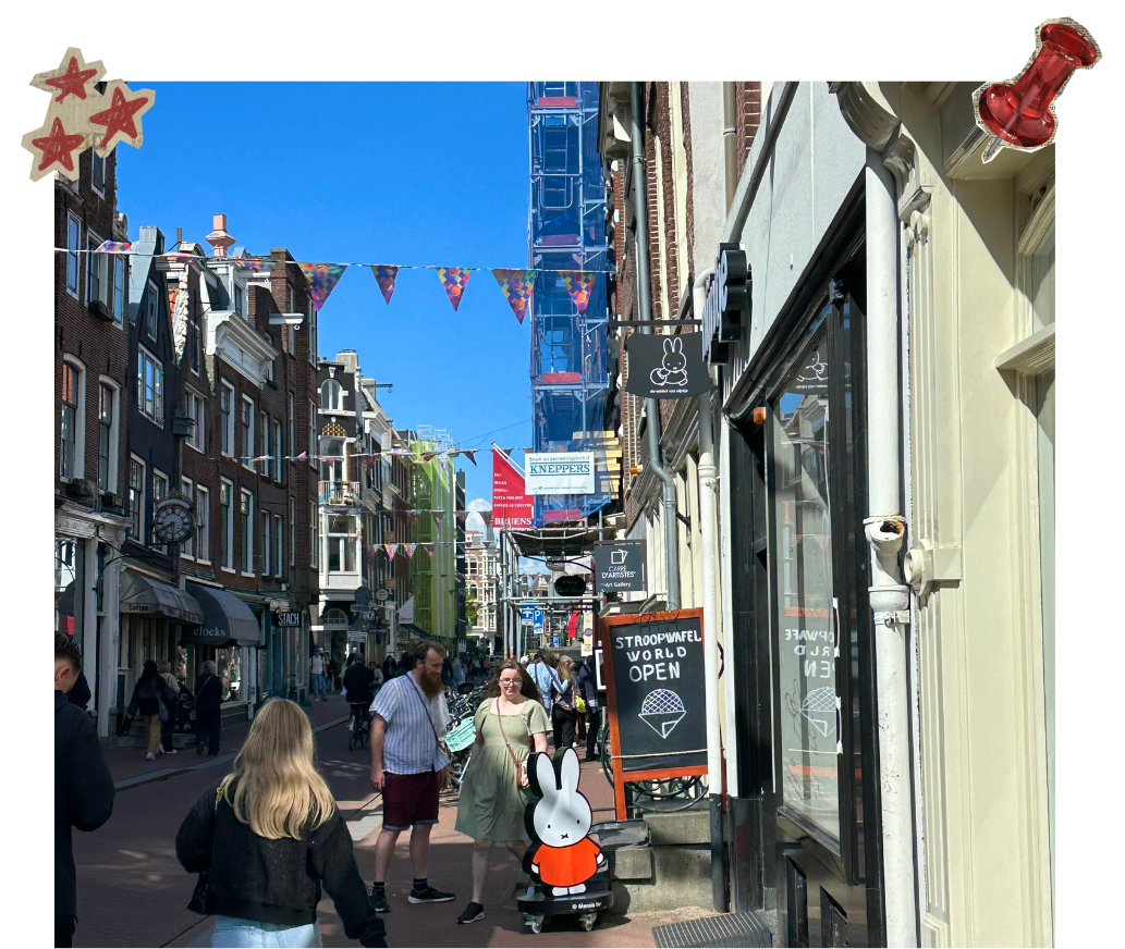 Canal cruise through Amsterdam